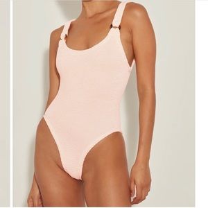 Hunza G Women’s Domino Swimsuit - Blush
